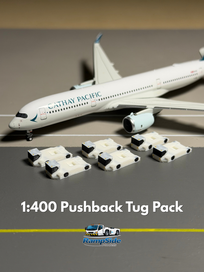 1:400 Scale Airport Functional Pushback Tug 6-Pack