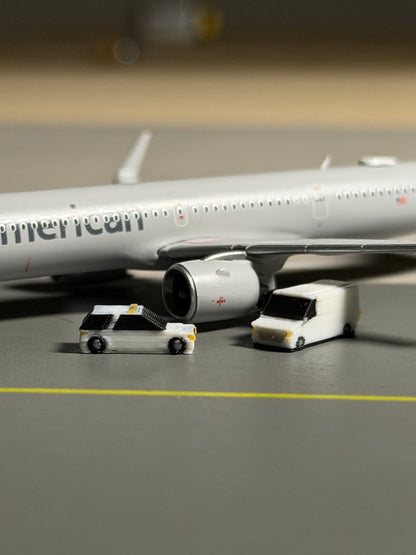 1:400 Scale Airport Utility Vehicles 6-Pack