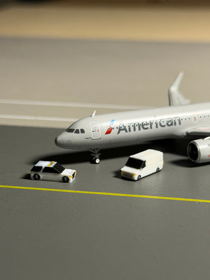 1:400 Scale Airport Utility Vehicles 6-Pack
