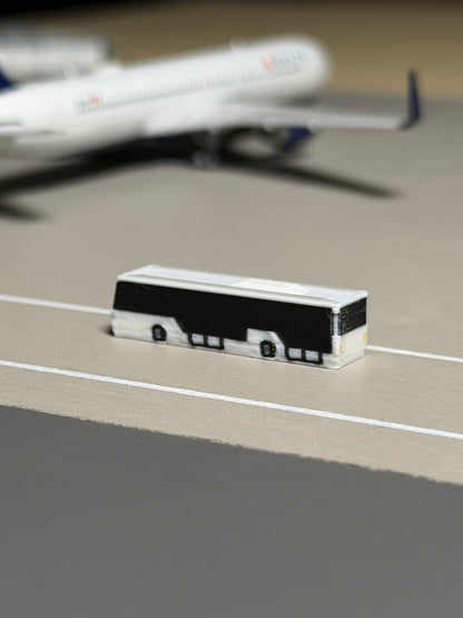 1:400 Scale Airport Bus 6-Pack