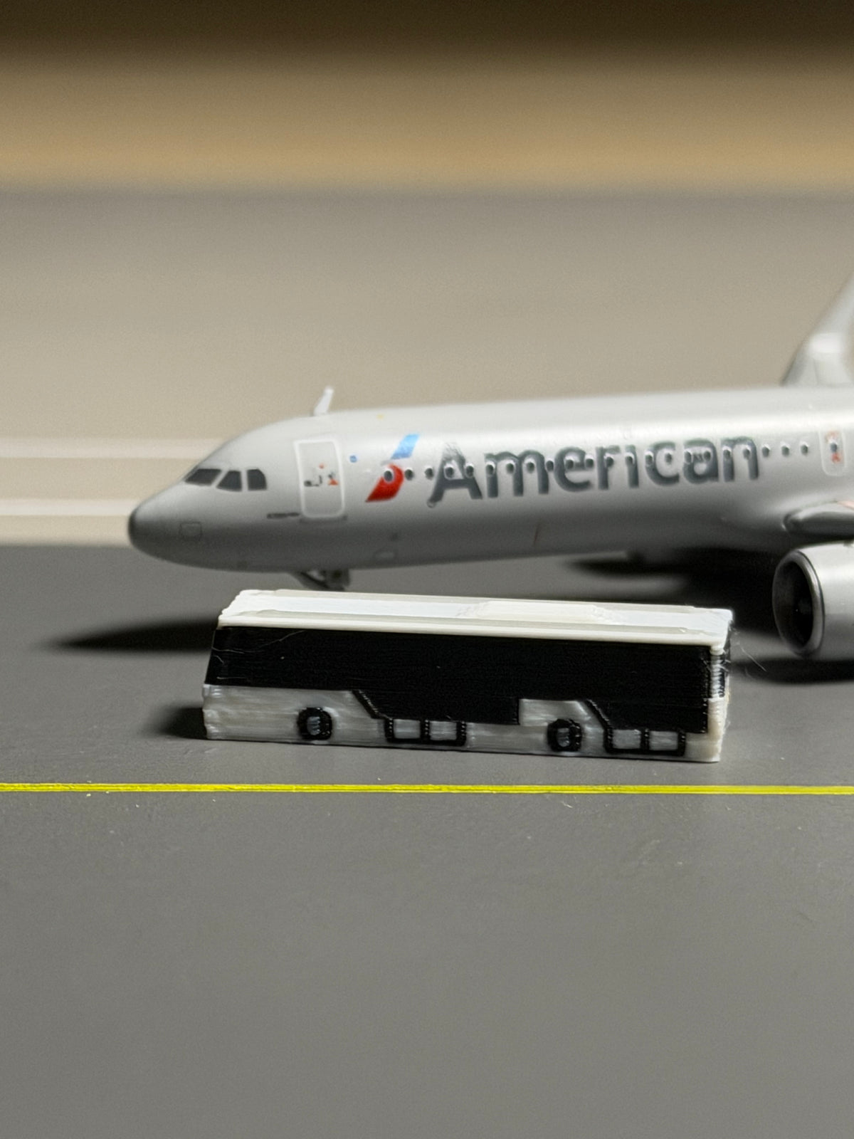 1:400 Scale Airport Bus 6-Pack