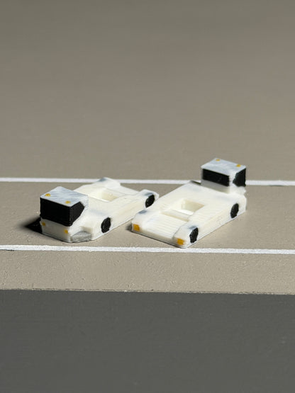 1:400 Scale Airport Functional Pushback Tug 6-Pack