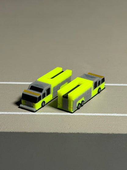 1:400 Scale Airport Fire Truck Pack (Lime Green)